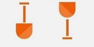 Одни  похожи на лопату при падении, другие - на бокал