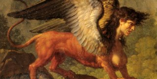 Сфинкс. Фрагмент картины Francois-Xavier Fabre