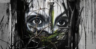 Уличный художник Луис Севен Мартинс