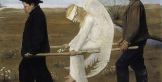 «Раненый ангел» художника Хуго Симберга