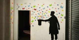 Итальянский уличный художник Kenny Random