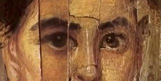 Фаюмский портрет, фрагмент