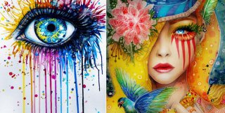 Акварели от Свеньи Йодике