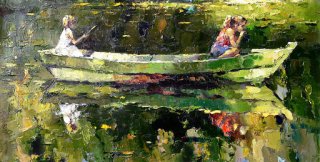 Худ. Алексей Зайцев. Тихая вода