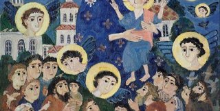 Богородица "Всех скорбящих радосте", 2019. Худ. Елена Черкасова