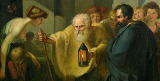 Картина Иоганна Тишбейна «Диоген искал человека»