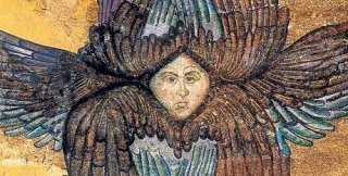 Мозаика Серафима в Софийском соборе Константинополя 