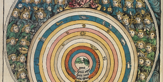 Христианский космос. Иллюстрация из Нюрнбергских хроник, 1493 год