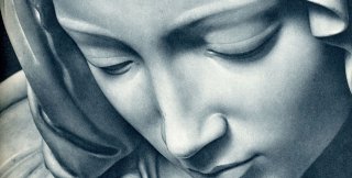 Пьета Микеланджело. Мария