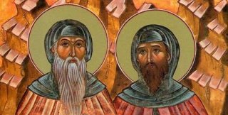 Преподобные Варсонофий Великий и Иоанн Пророк