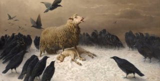 Страдание. Художник Фридрих Август Шенк