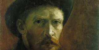 Ван Гог. Автопортрет в темной фетровой шляпе. Париж, 1886